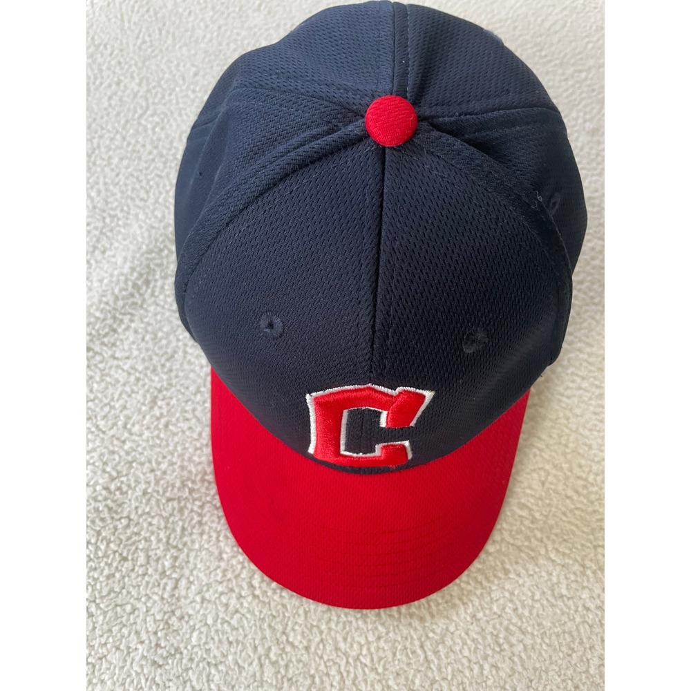 Cleveland Guardians MLB Kid Youth Baseball Hat Navy Red Adjustable Cap OC Sports - Picture 14 of 15